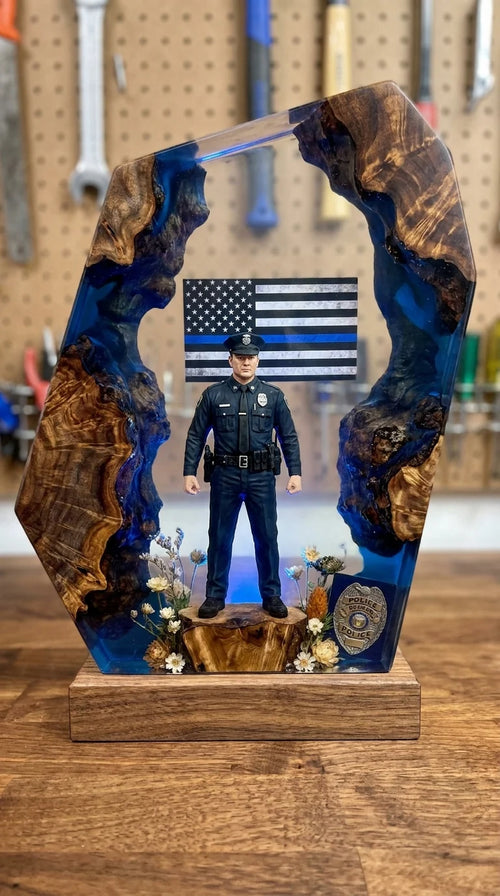 Police Officer Lamp