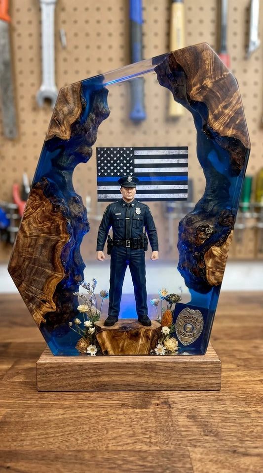 Police Officer Lamp