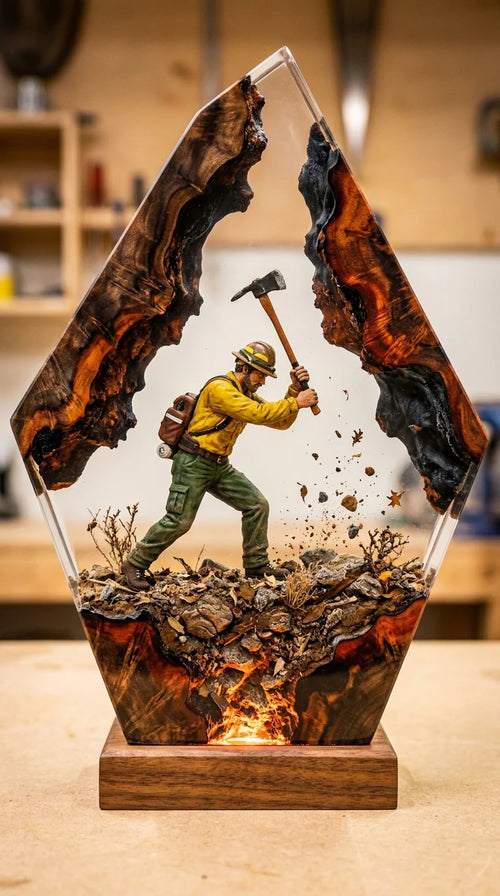 Wildland Firefighter Lamp